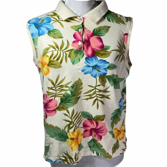 La Cabana sleeveless polo shirt L - Picture 3 of 9